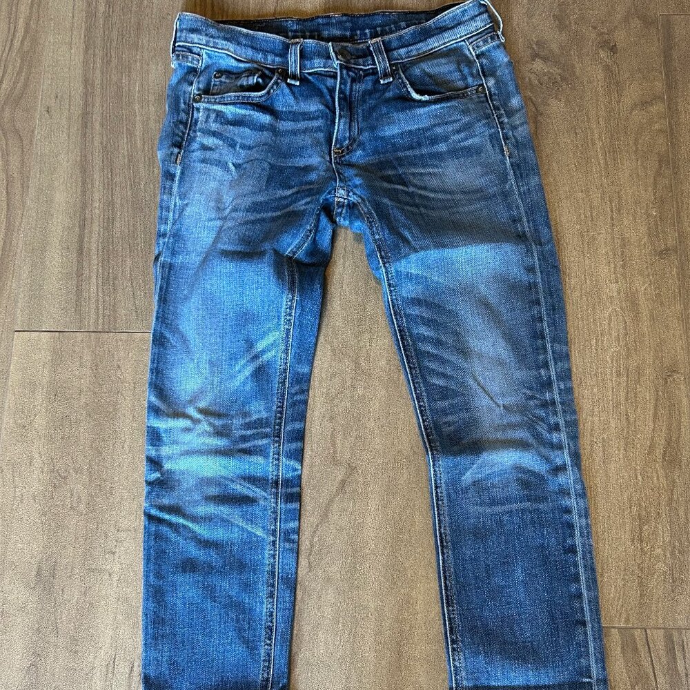 rag & bone boyfriend jeans "the dre in gia" wash - perfect size 24